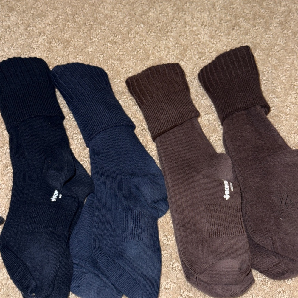 Bombas 12-Pack Men’s Dress Sock Bundle Over The Calf Size Medium - Picture 4 of 6